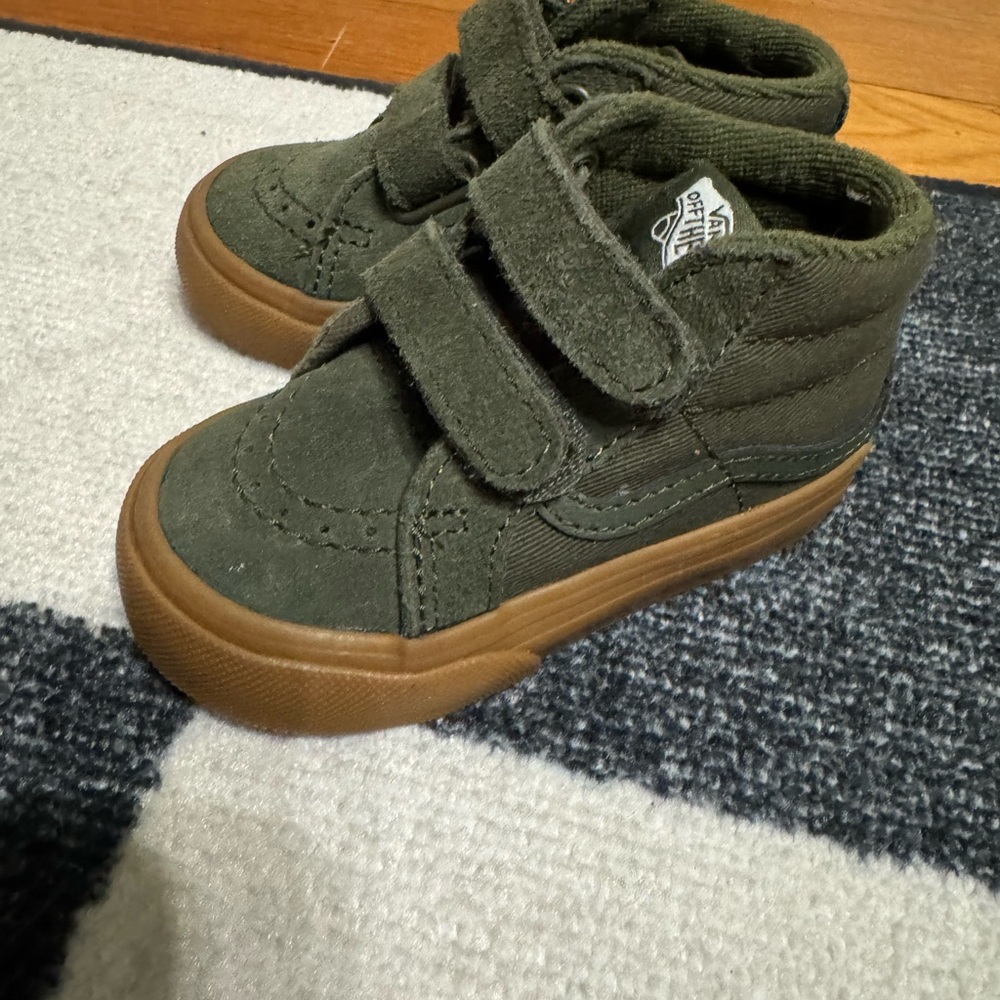 Vans Baby Olive High-Top Sneakers